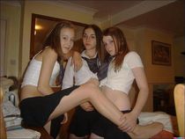 College teens having